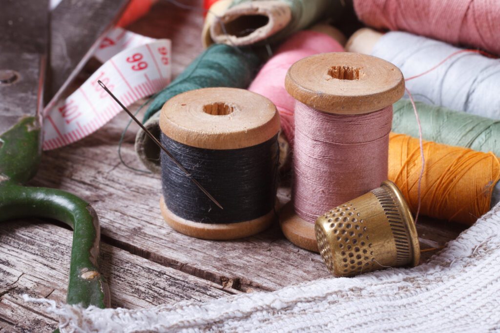 Set of Tools for Sewing